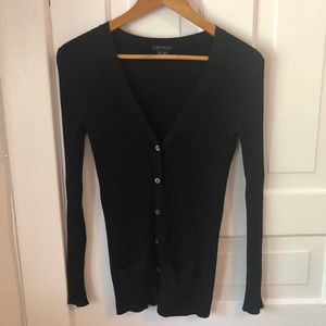 Theory Ribbed Cardigan